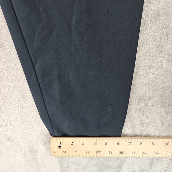 Banana Republic Performance Tapered Pants Mens Size 36 Navy Blue Slim Fit - Picture 9 of 10